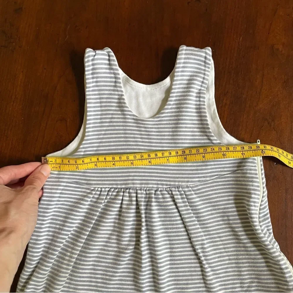Popolini Baby Organic Cotton Sleeping Bag Zip Size 3-6 Months